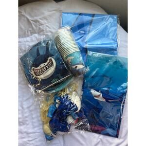 Shark kids birthday set!